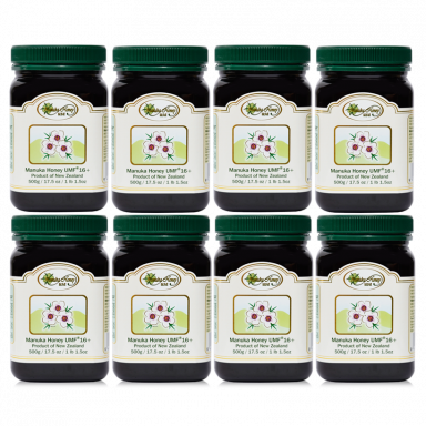 MANUKA HONEY UMF®16+ 4 Month Supply 8x17.5oz
