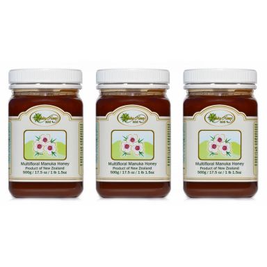 MF MANUKA HONEY 17.5oz Jar (3-Pack)
