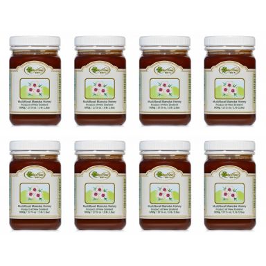 MF MANUKA HONEY 17.5oz Jar (8-Pack)