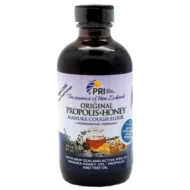 PROPOLIS MANUKA HONEY SYRUP 8oz bottle