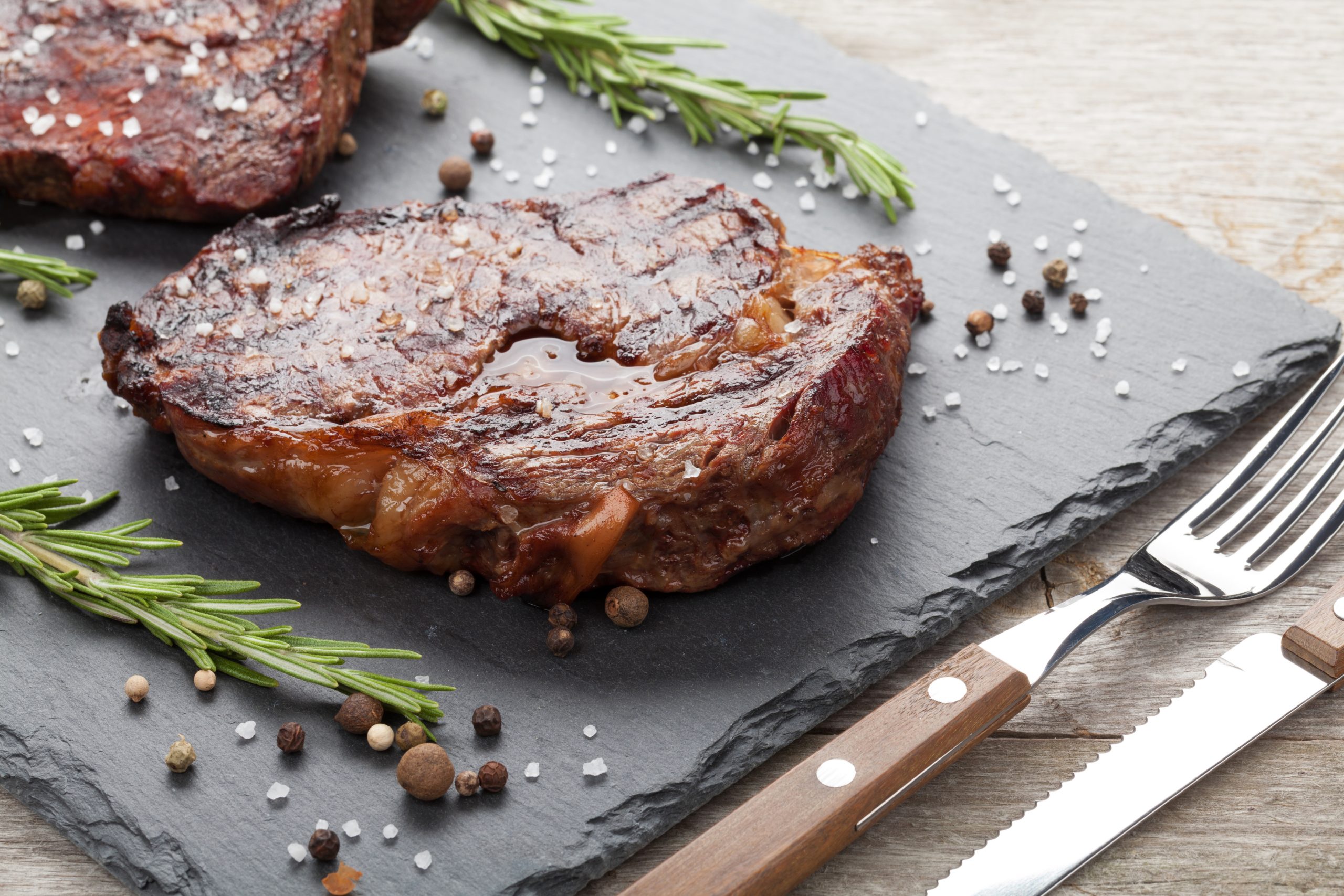 Grilled Steak with Chipotle Honey Glaze