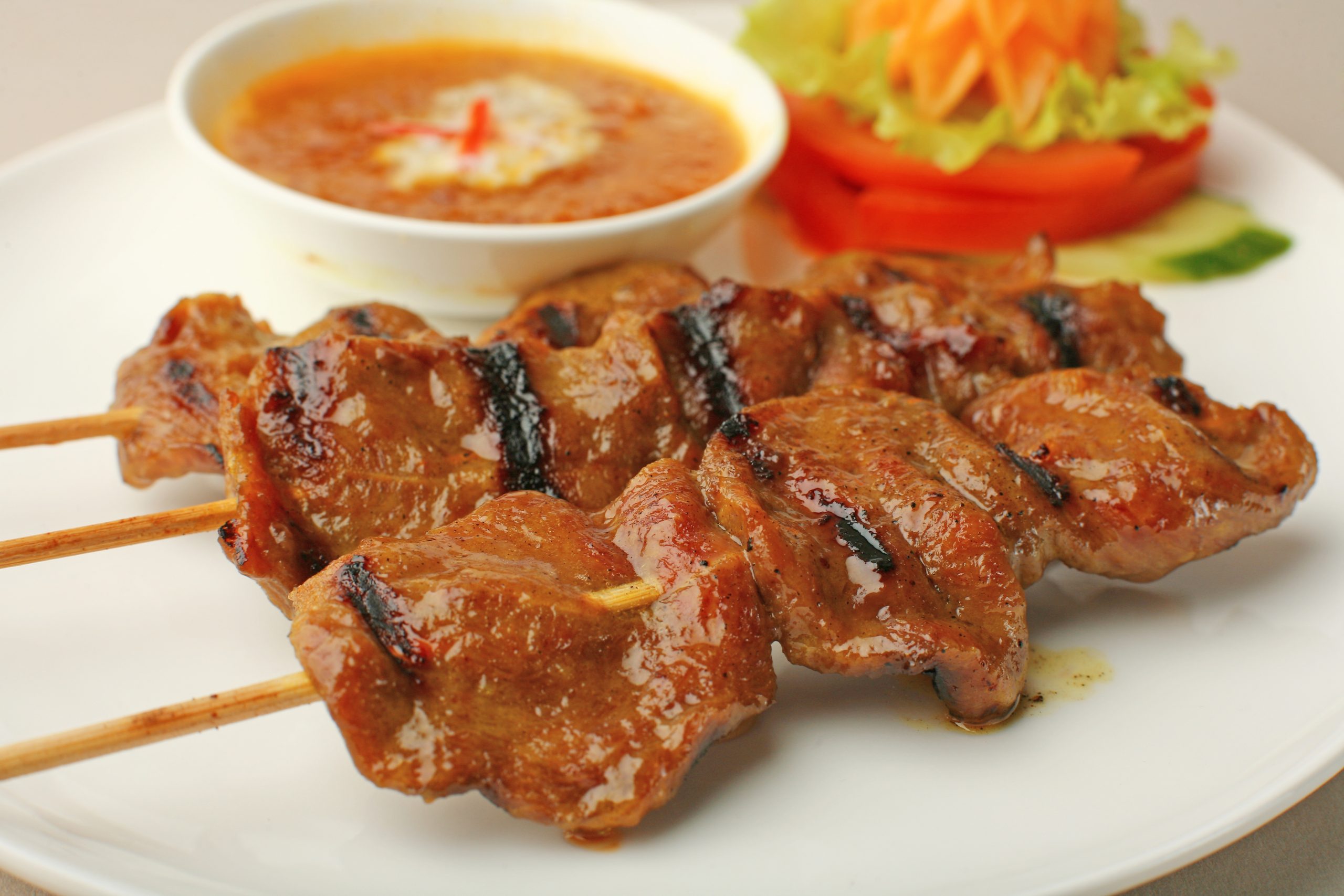 Honey Beef Satay