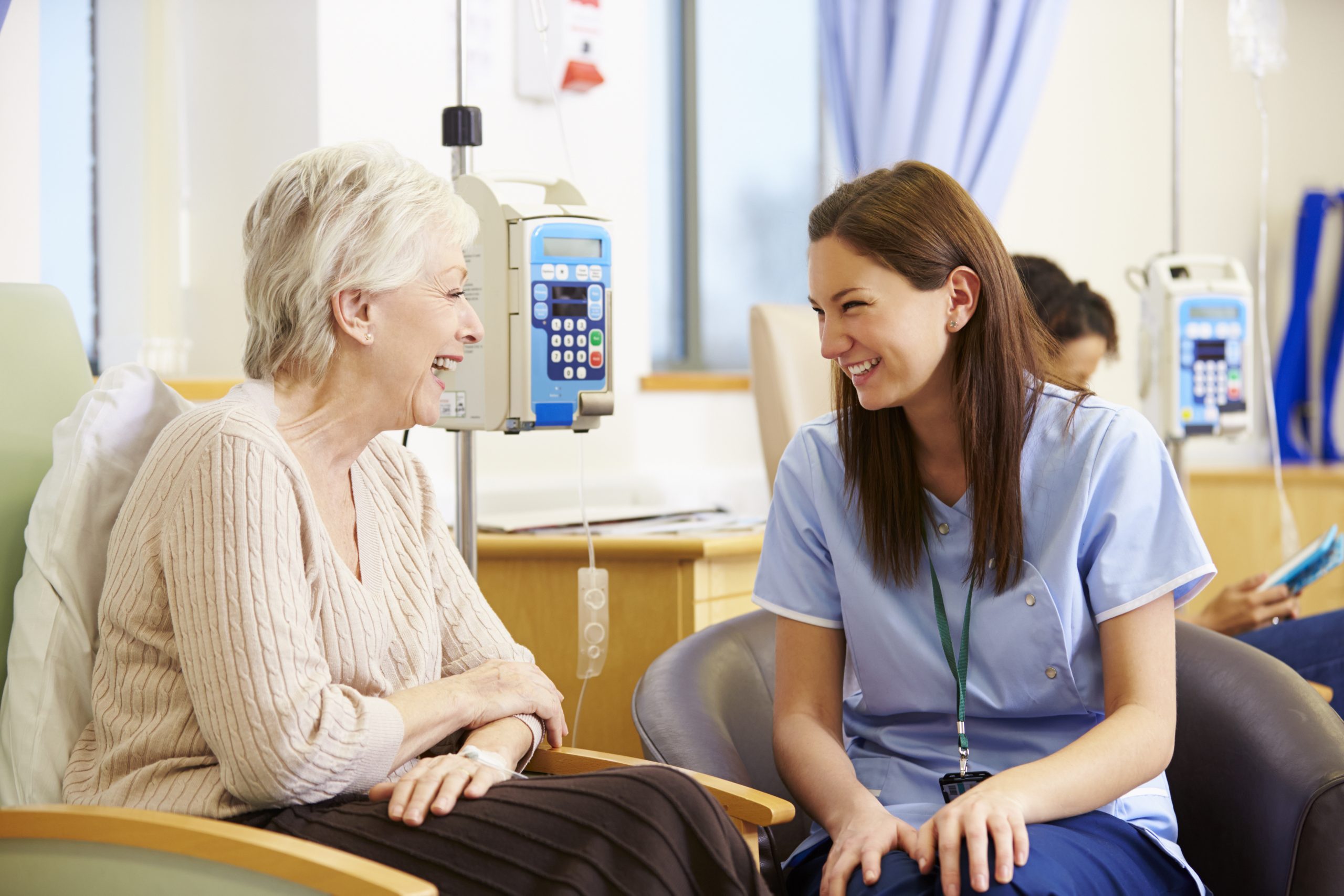 Nurse Using Honey for Oncology Treatments