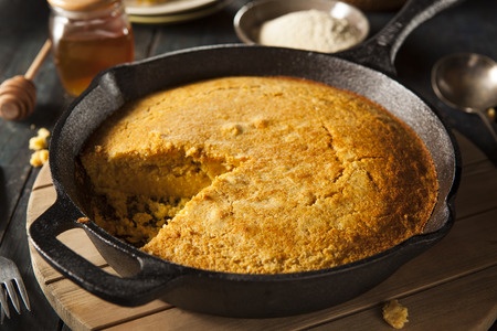 Plenty of Thyme for this Manuka Honey Cornbread!