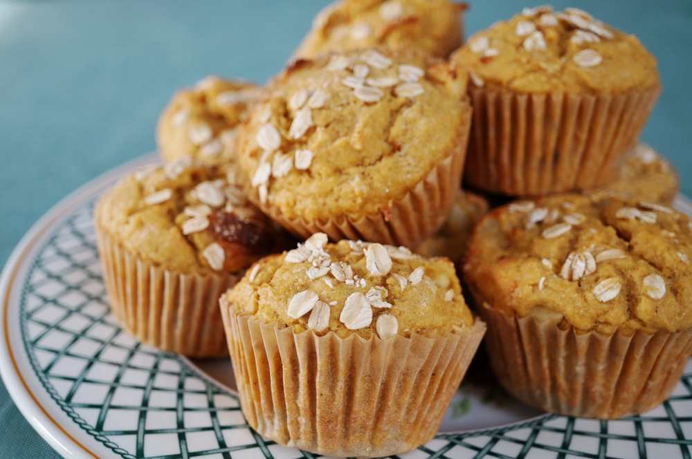 Try Honey Oatmeal Apple Muffins!