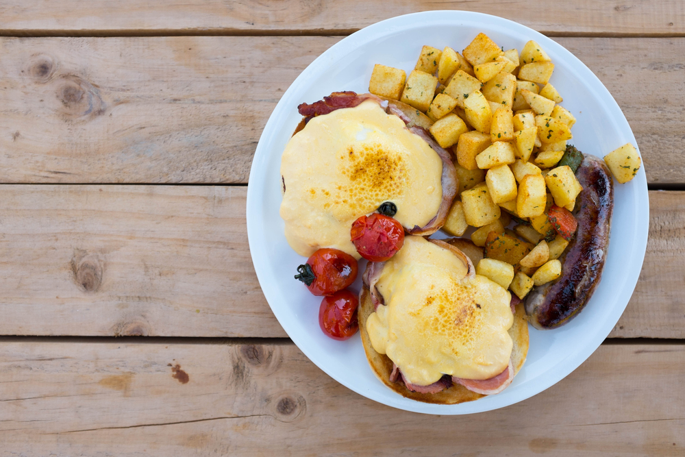 Baked Manuka Honey Bacon Benedict