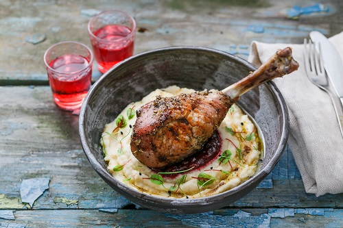 Manuka Honey Glazed Turkey Legs