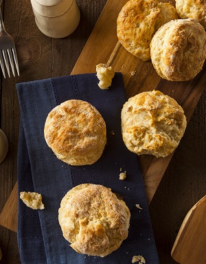 Buttermilk Manuka Honey-Glazed Biscuits Recipe