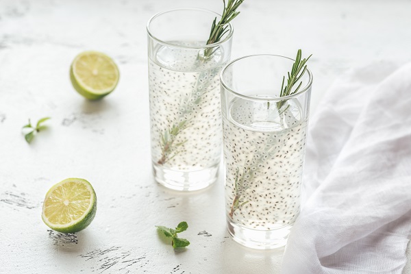 Honey, Lemon-Lime, and Chia Seed Energy Drink