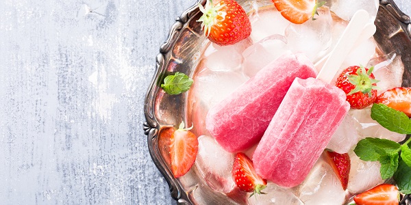 Homemade Strawberry Popsicle Recipe